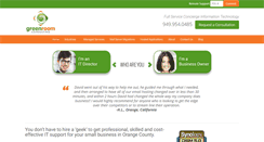 Desktop Screenshot of greenroom.net