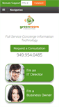 Mobile Screenshot of greenroom.net